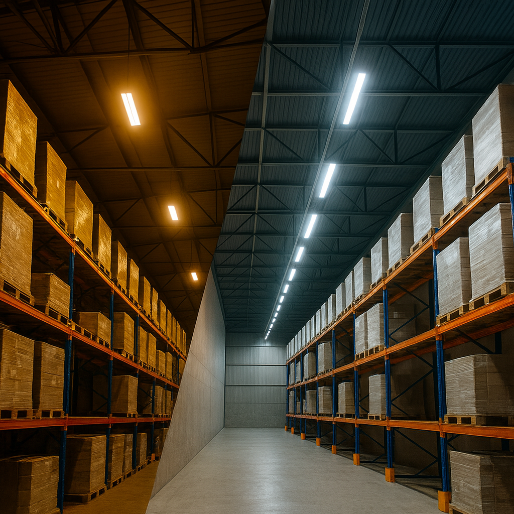 Exemple de site professionnel modernisé en LED